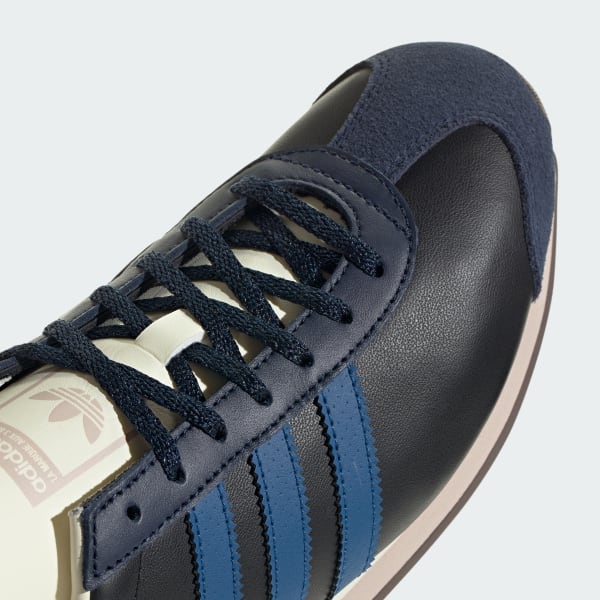 ◆adidas◆ Country OG Black Blue ID2962 adidas Originals Country OG Sneakers - Black | Free Shipping