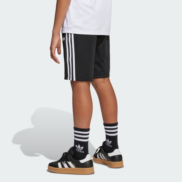 Black Tricot Shorts Kids