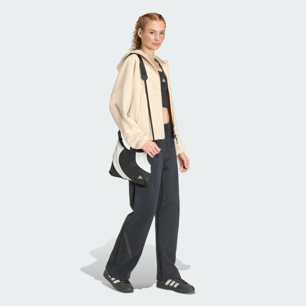 bézová Mikina adidas Z.N.E. Full-Zip