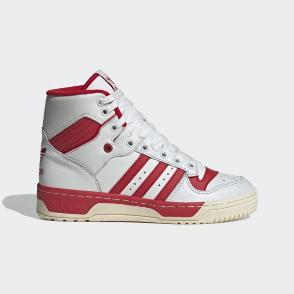 adidas Rivalry Hi Shoes - White | Basketball | adidas Originals