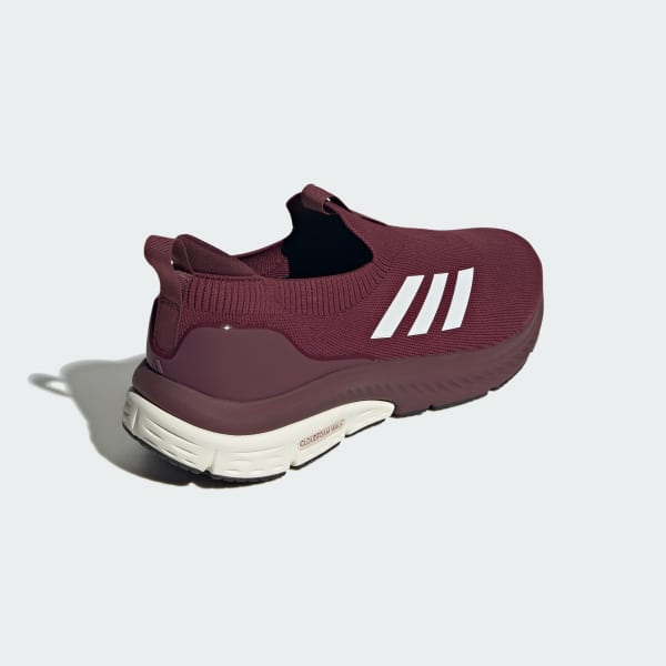 Adidas cloudfoam burgundy deals
