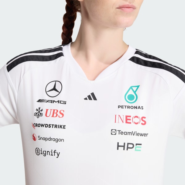 Branco CAMISETA MERCEDES - AMG PETRONAS F1 TEAM DRIVER