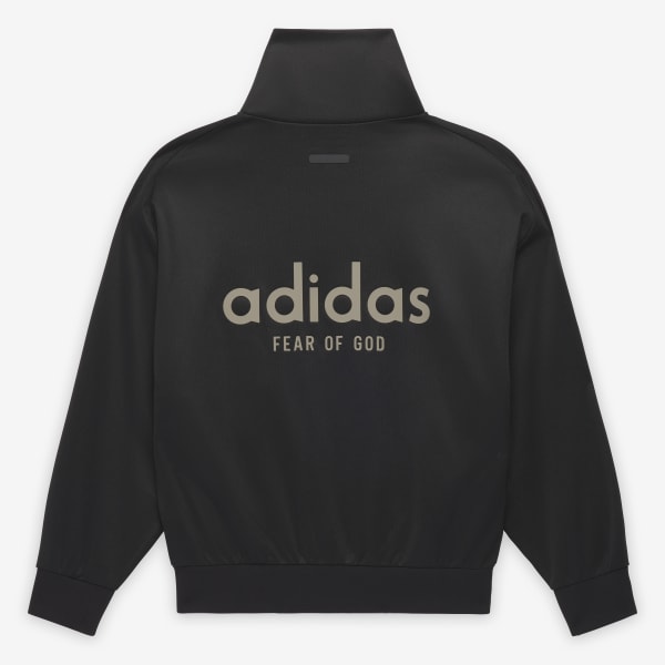 Adidas originals track jacket black deals