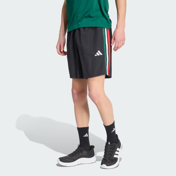 Negro Shorts Essentials Chelsea Tejidos 3 Franjas