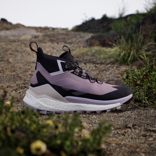Purple Terrex Free Hiker 2.0 Gore-Tex Hiking Shoes