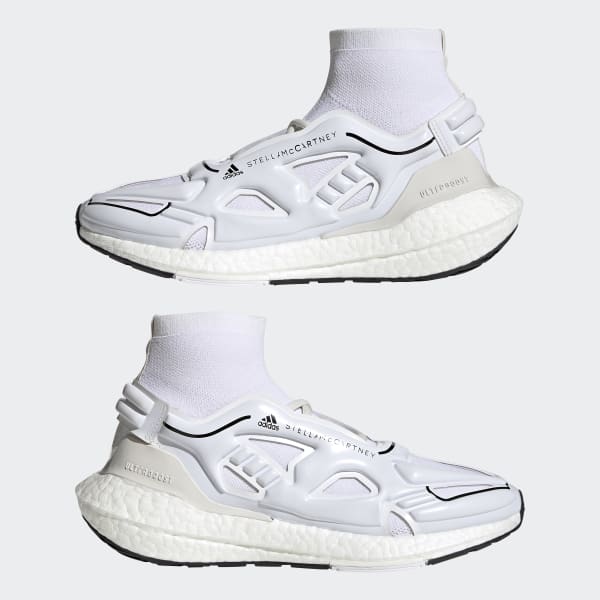 Hvid adidas by Stella McCartney Ultraboost 22 sko LUQ07