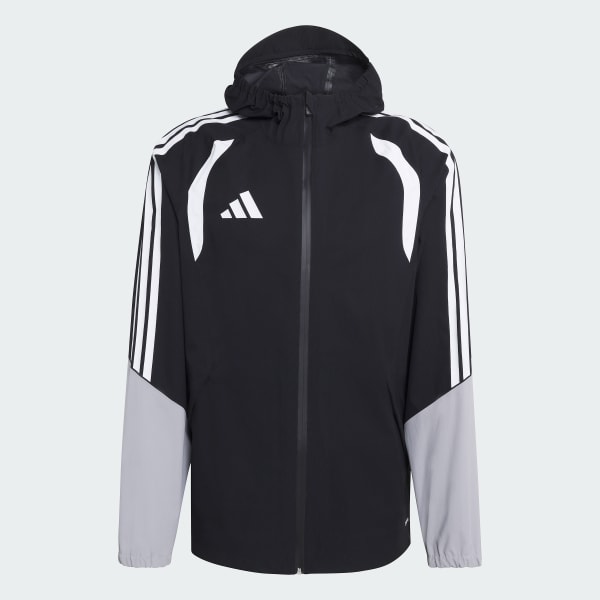 adidas Tiro 26 Rain Jacket - Black | Free Shipping with adiClub
