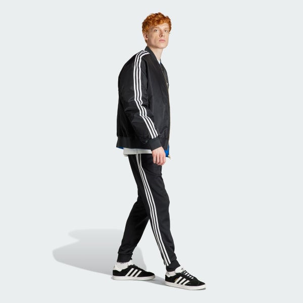 Bomber jacket with sales adidas pants