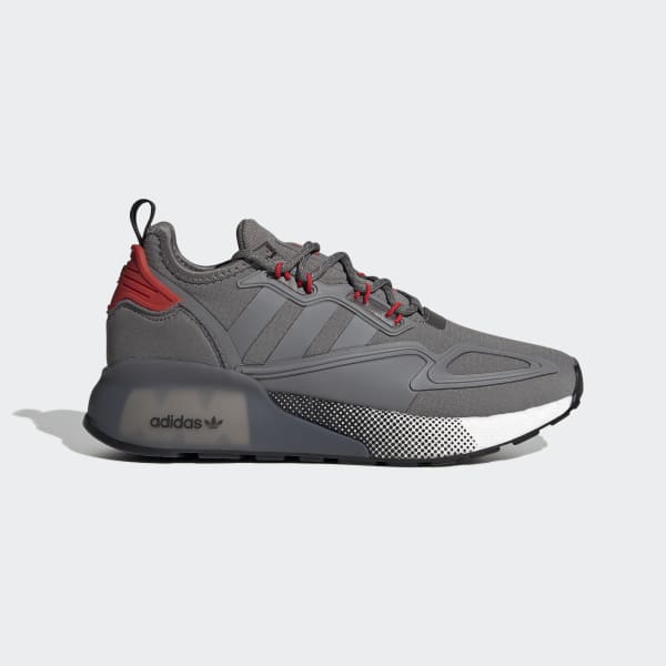 Grey ZX 2K Boost Shoes LGH19