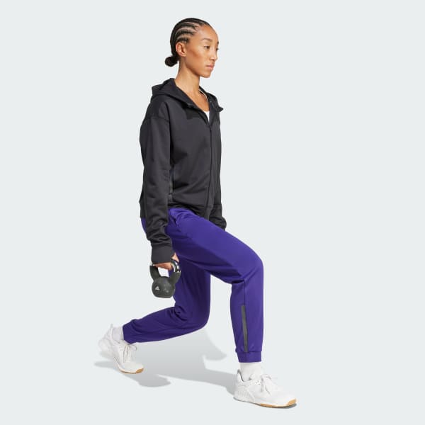 Μαύρο Game & Go Full-Zip Hoodie