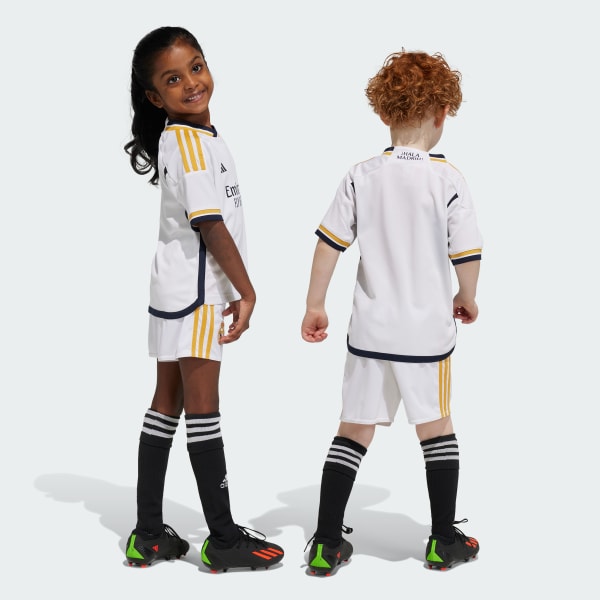 Blanco Miniconjunto Uniforme Local Real Madrid 23/24