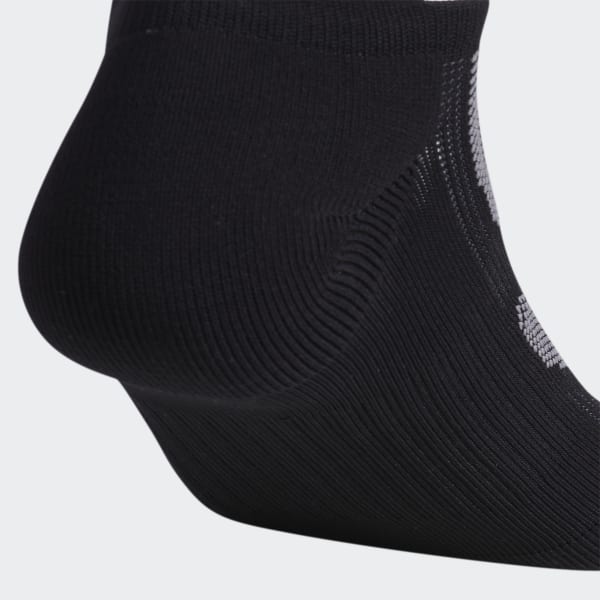 Black Superlite Performance No-Show Socks 2 Pairs