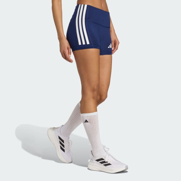 Azul Pantalón corto de voleibol 3 Stripes