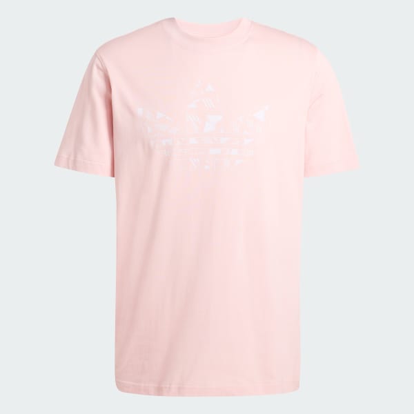 สีชมพู เสื้อยืด TREFOIL SERIES