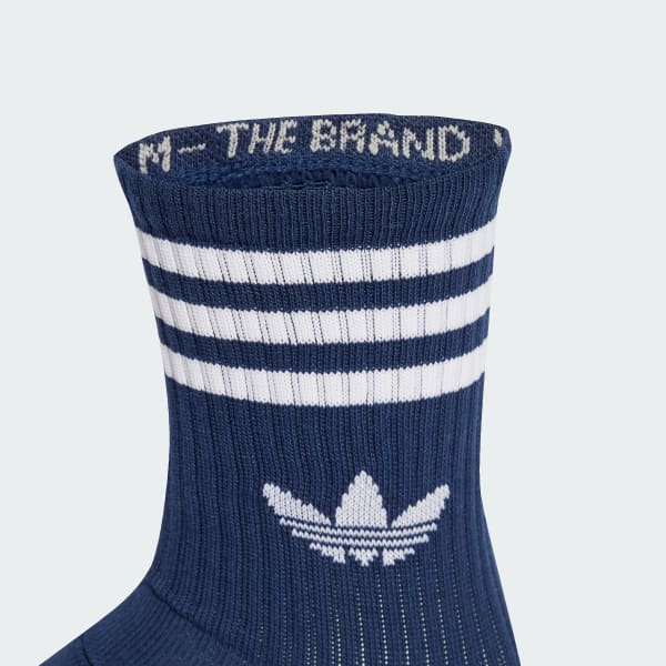 Blanc Chaussettes 3 bandes (3 paires)