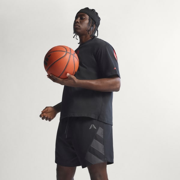 Svart ANTHONY EDWARDS REFLECTIVE SHORTS