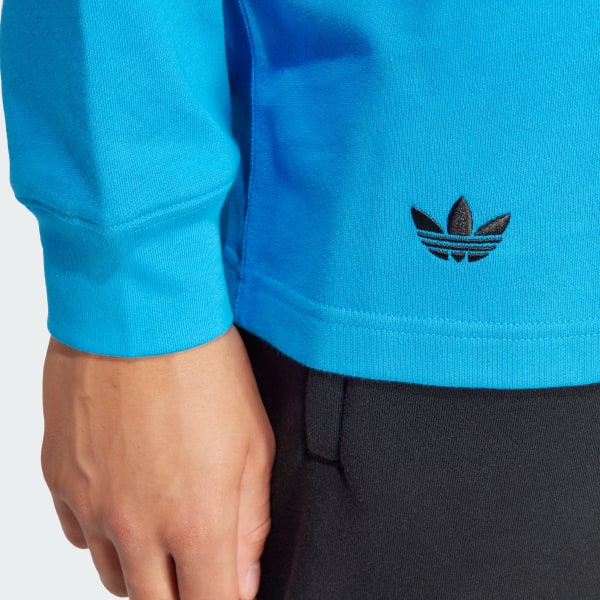 Blue adidas long sleeve online