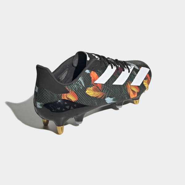 Μαύρο Rugby Adizero RS7 Soft Ground Boots