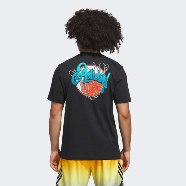 Hitam Tee Grafis Nothing But Net