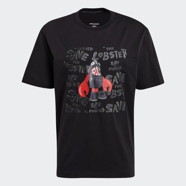 Negro Camiseta Graphic L6096