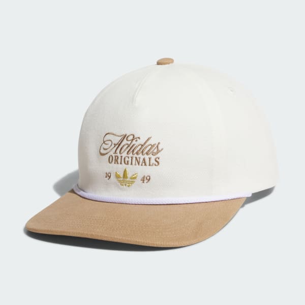 adidas Masterpiece Strapback Hat - White | Free Shipping with