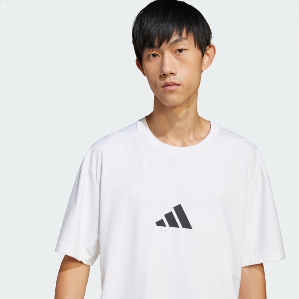 adidas Z.N.E. ルーズフィット 半袖Tシャツ - ホワイト