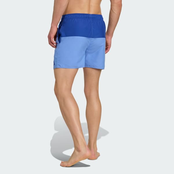Blue Colorblock 5 Inch Swimshort