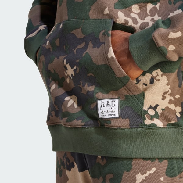 adidas AAC Camo Hoodie Green adidas Singapore