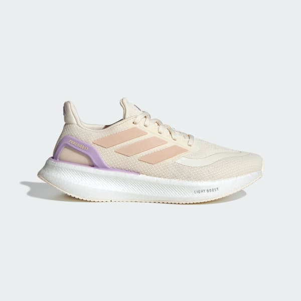 White Pureboost 5 Running Shoes