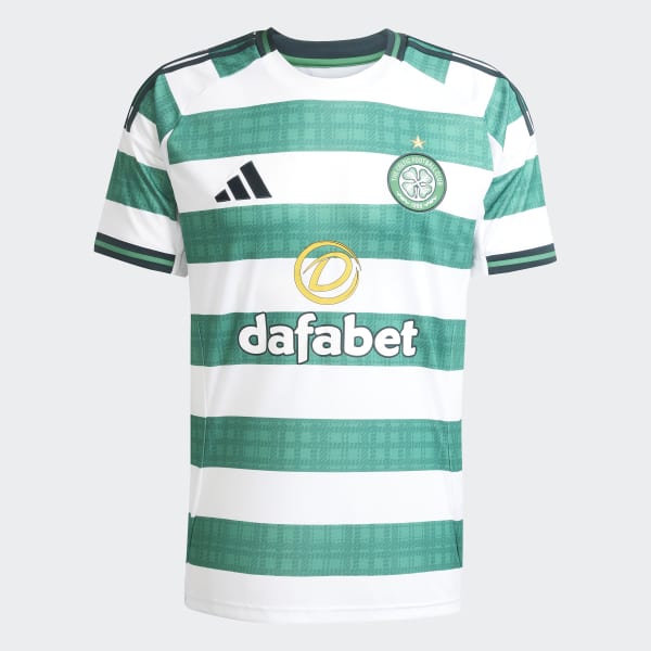 adidas Celtic FC 25/26 Home Jersey - White | Free Shipping