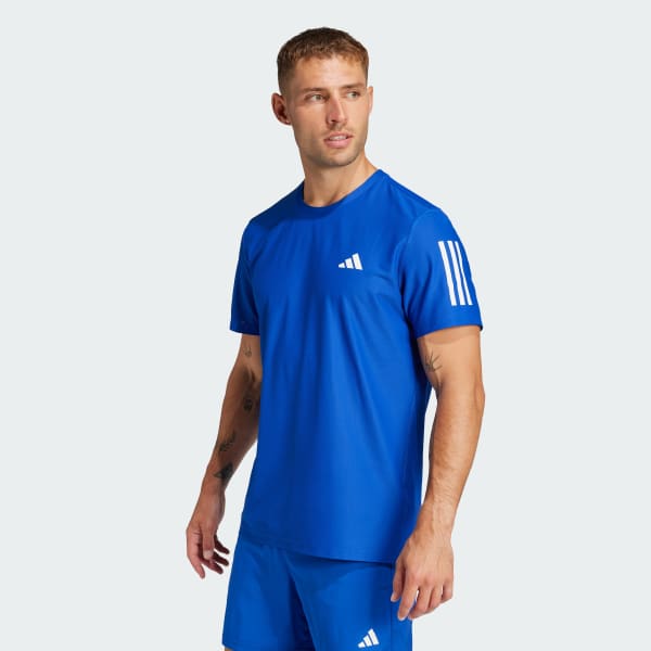 Blue Own the Run Tee