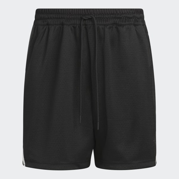 Đen Quần Short Lưới Bóng Rổ
