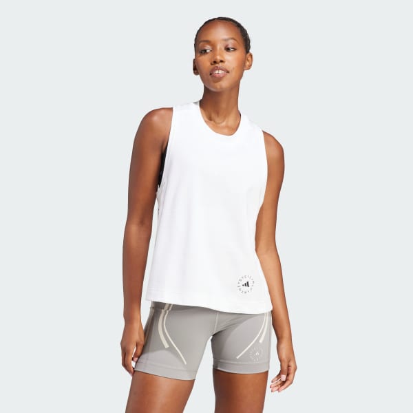 Λευκό adidas by Stella McCartney Logo Tank Top
