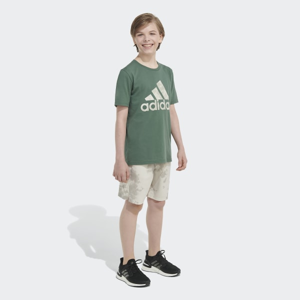 adidas Axis Woven Shorts - Beige | Kids' Lifestyle | adidas US
