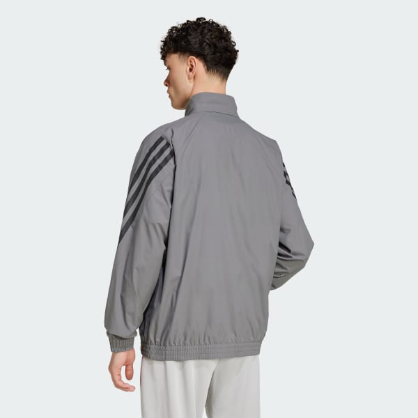 Grey Future Icons 3-Stripes Woven Track Jacket