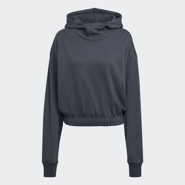 Gris Sweat-shirt à capuche court Studio Lounge TE823