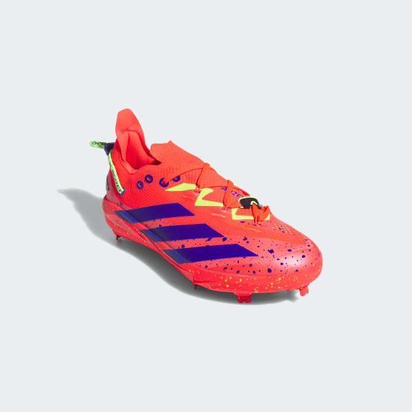 Red Adizero Electric+ 2.0 Shades Cleats
