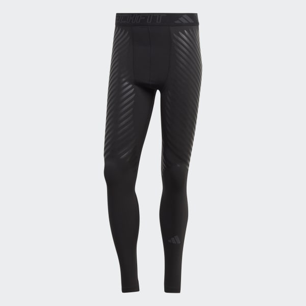 Czerń Techfit Control x RHEON™ Full-Length Leggings