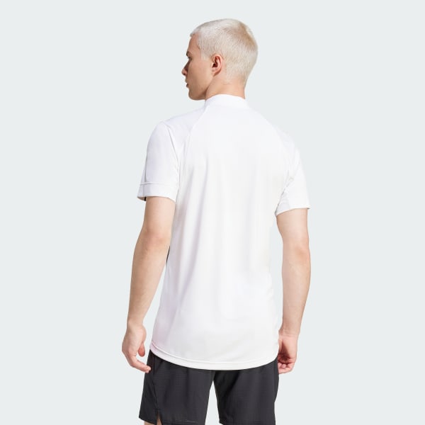 Nero Polo da tennis HEAT.RDY Pro FreeLift Henley