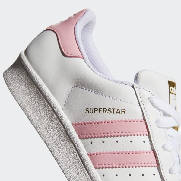 adidas superstar light pink