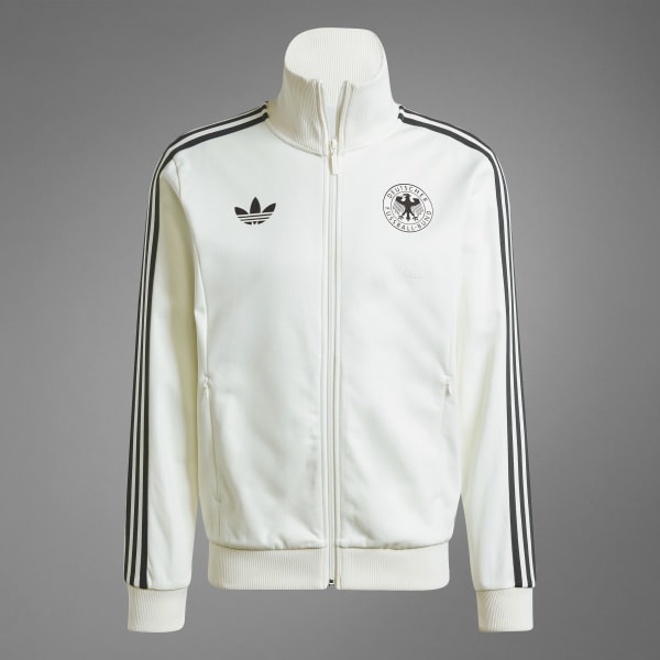 Adidas beckenbauer jacket white sale