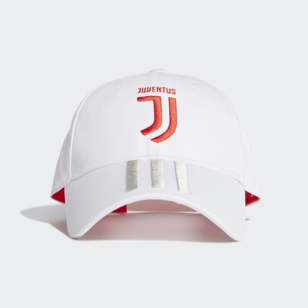 adidas Juventus 3-Stripes Cap - White 