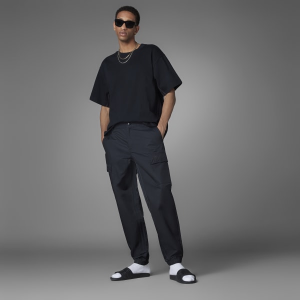 Adidas Trefoil Essentials Cargo Pants Black
