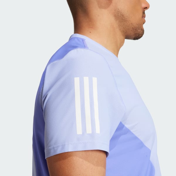 adidas Running Own The Run カラーブロック 半袖Tシャツ 送関込 adidas Running Own The Run カラーブロック 半袖Tシャツ 送関込