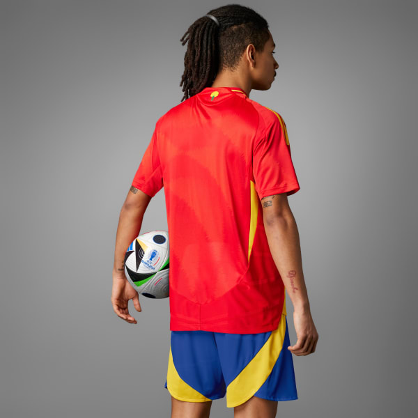 สีแดง เสื้อแข่งชุดเหย้า Spain 2024