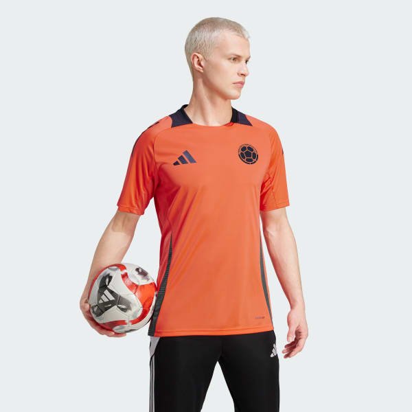 Czerwony Colombia Tiro 24 Competition Training Jersey