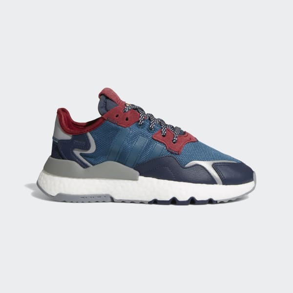 adidas nite jogger blue