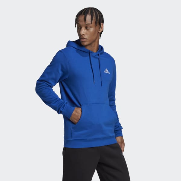 Azul Camisola com Capuz em Fleece Essentials IZA15