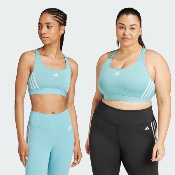 Powerimpact Training Medium-Support 3-Stripes Sporcu Sütyeni