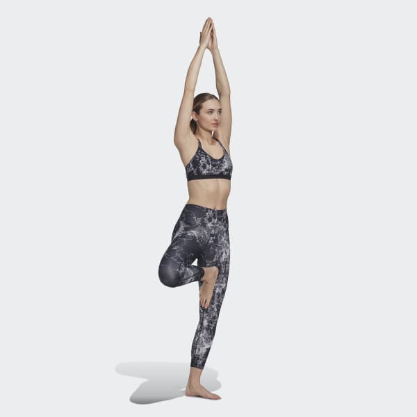 Grau Yoga Essentials Print 7/8-Tight UB121